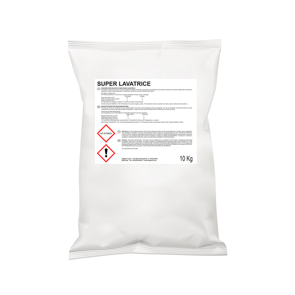 Стиральный порошок 10 кг Allegrini SUPER LAVATRICE