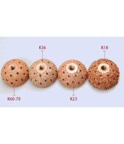 Абразивная шарошка полукруг 38мм