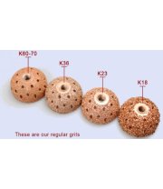 Абразивная шарошка полукруг 50,8мм