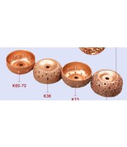 Абразивная шарошка полукруг 76,2мм