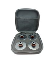 Накладка резиновая круглая для подъемников и домкратов (в кейсе 4 шт)